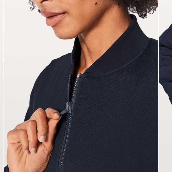 lululemon athletica Non-Stop Bomber Jacket size 10 - Picture 4 of 16